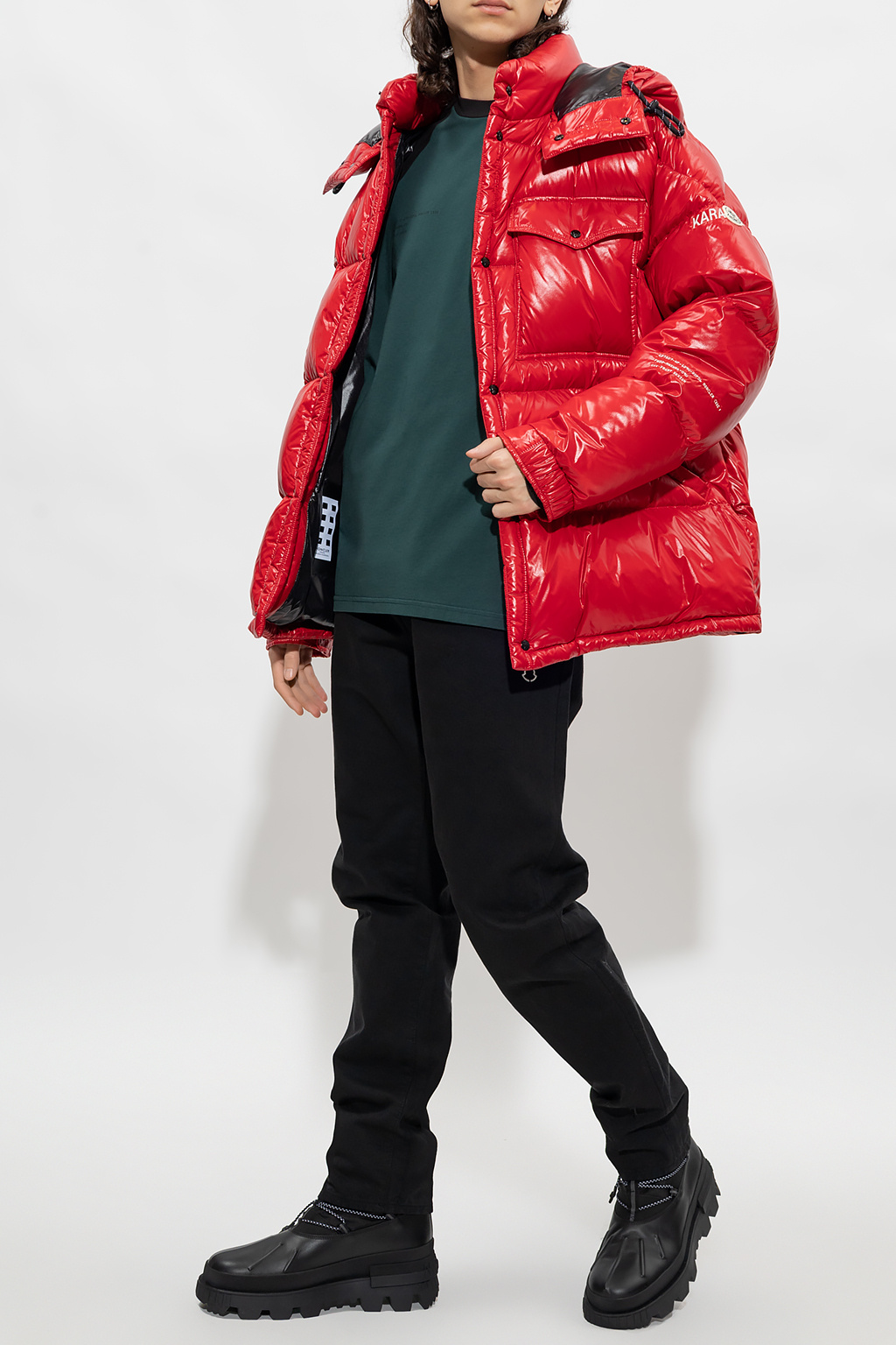 Moncler cheap fragment red